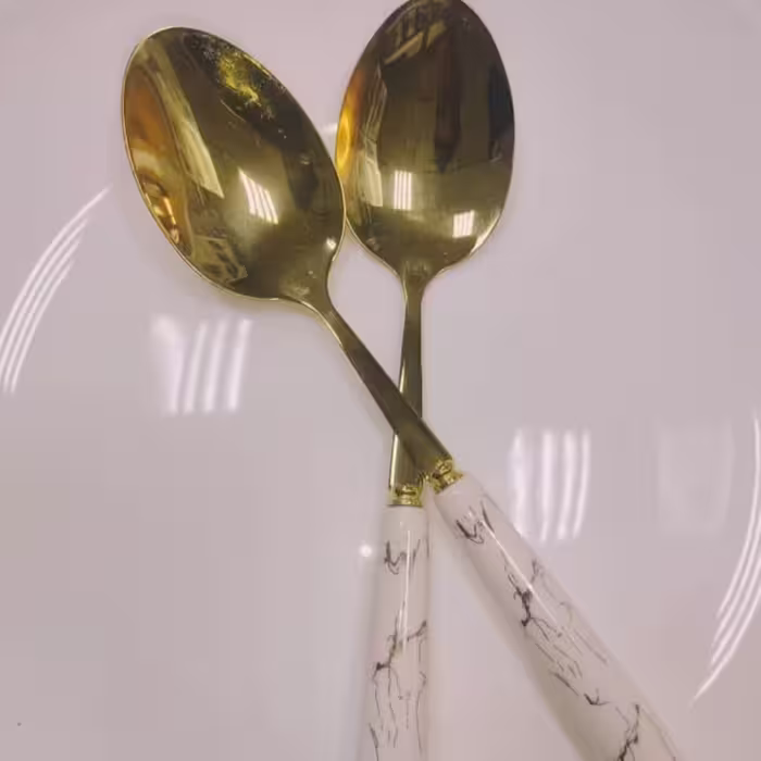 قاشق  و چنگال غذا خوری سرامیکی