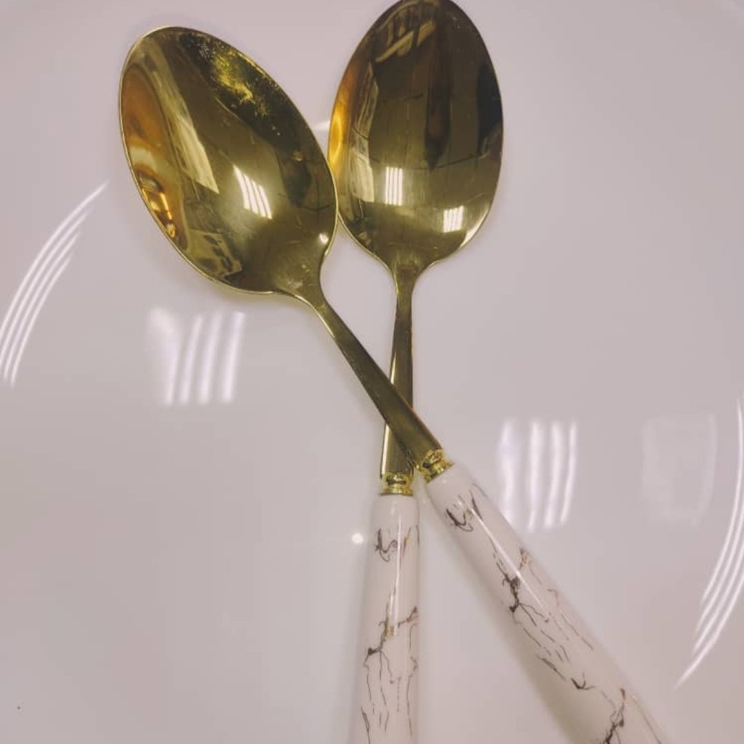 قاشق  و چنگال غذا خوری سرامیکی