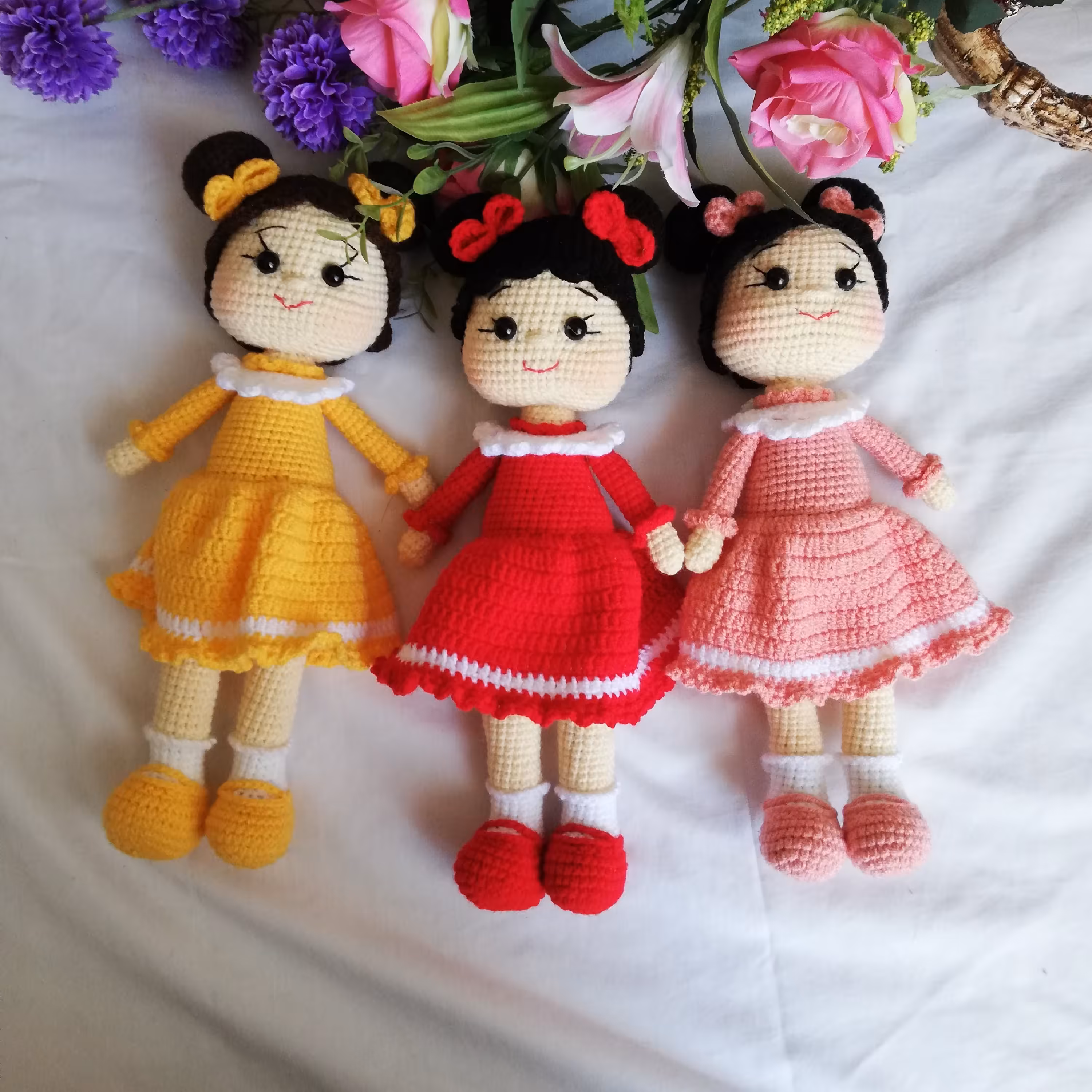 عروسک بافتنی مهسا