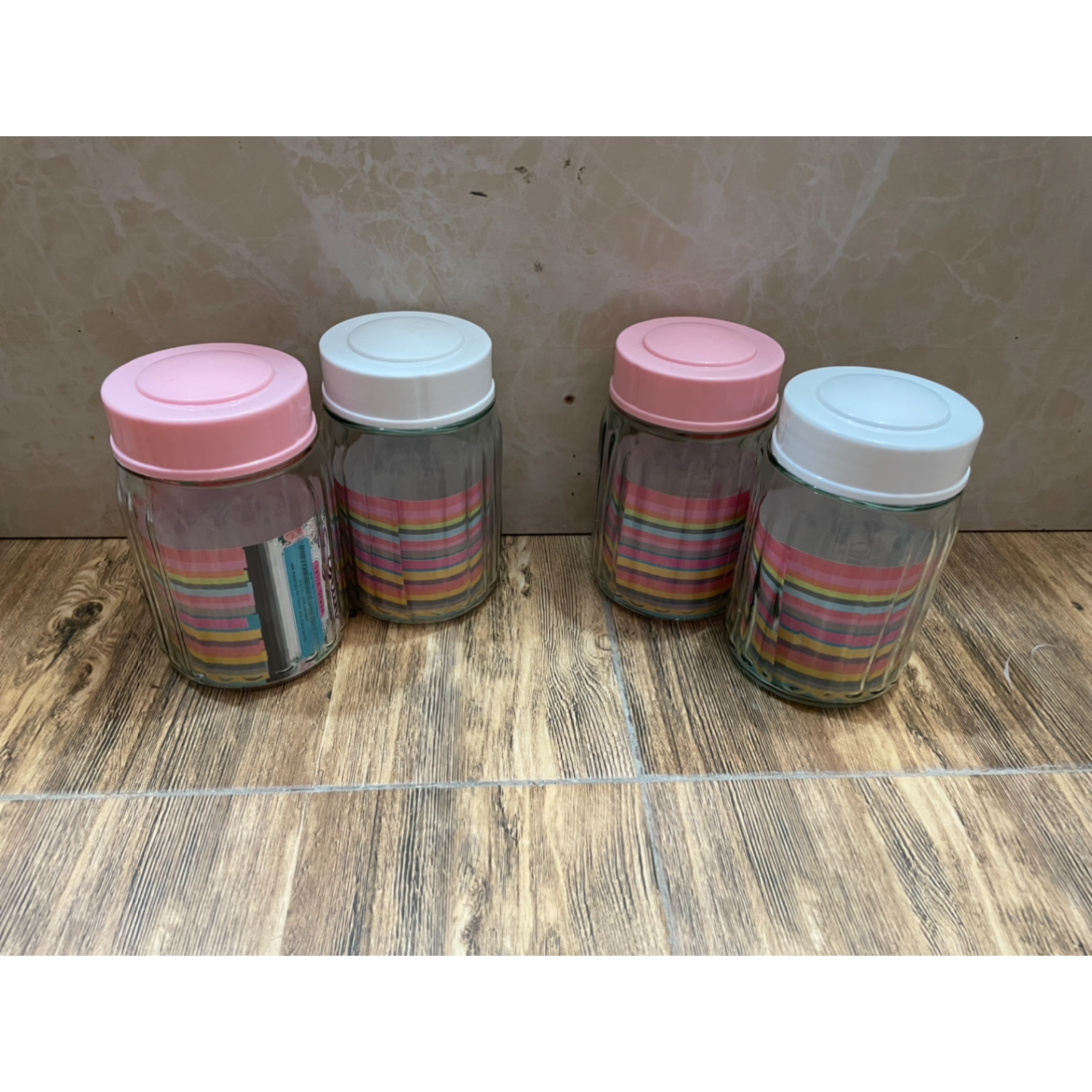 شیشه حبوبات بلور بزرگ