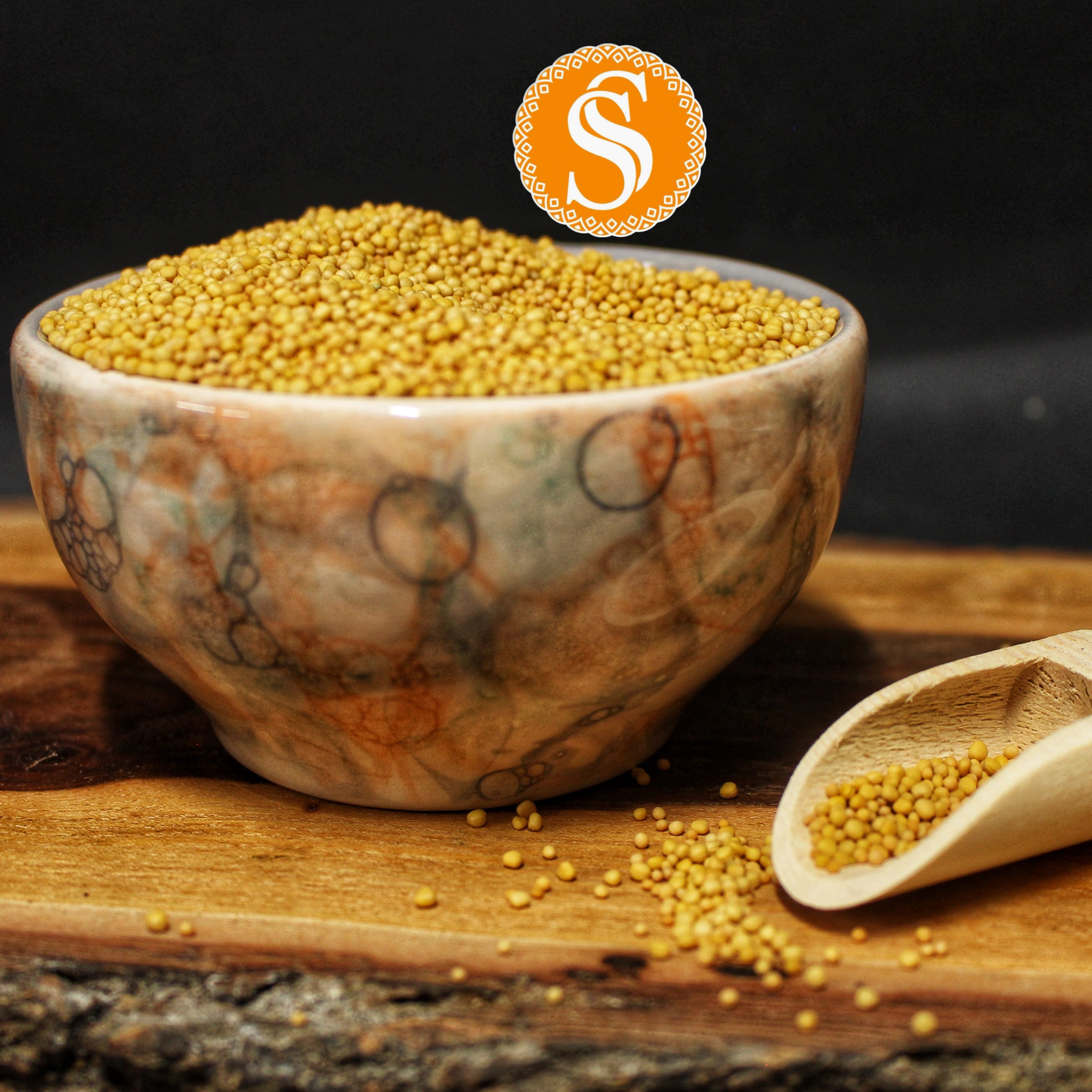 دانه خردل زرد اوکراینی با کیفیت عالی 