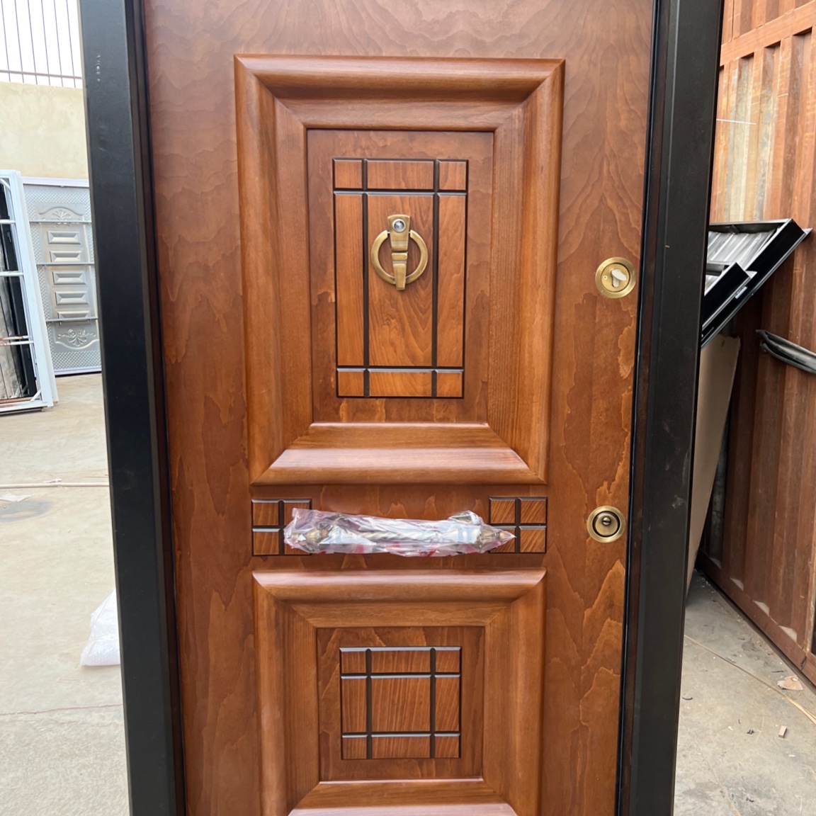 درب ضد سرقت مدل آبنوس راش