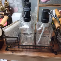 جا مایع و اسکاج پایه فلزی بسیار با کیفیت و ضد زنگ ،خیلی زیبا و دوسداشتنی