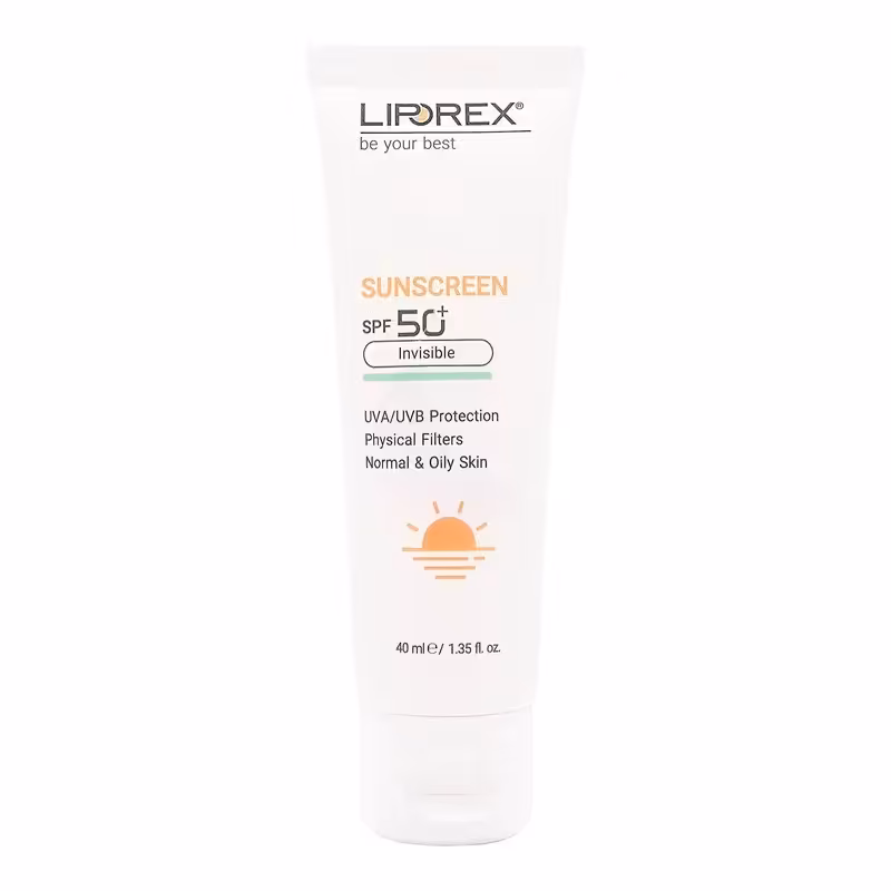 کرم ضد آفتاب پوست نرمال تا چرب لیپورکس (Liporex) بی رنگ