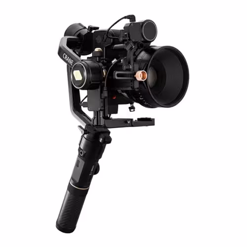 گیمبال دوربین ژیون کرین 2 اس به همراه نگه دارنده دو دسته اسمال ریگ