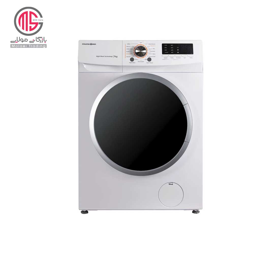 ماشین لباسشویی 7 کیلویی پاکشوما مدل UWF-10700 WT