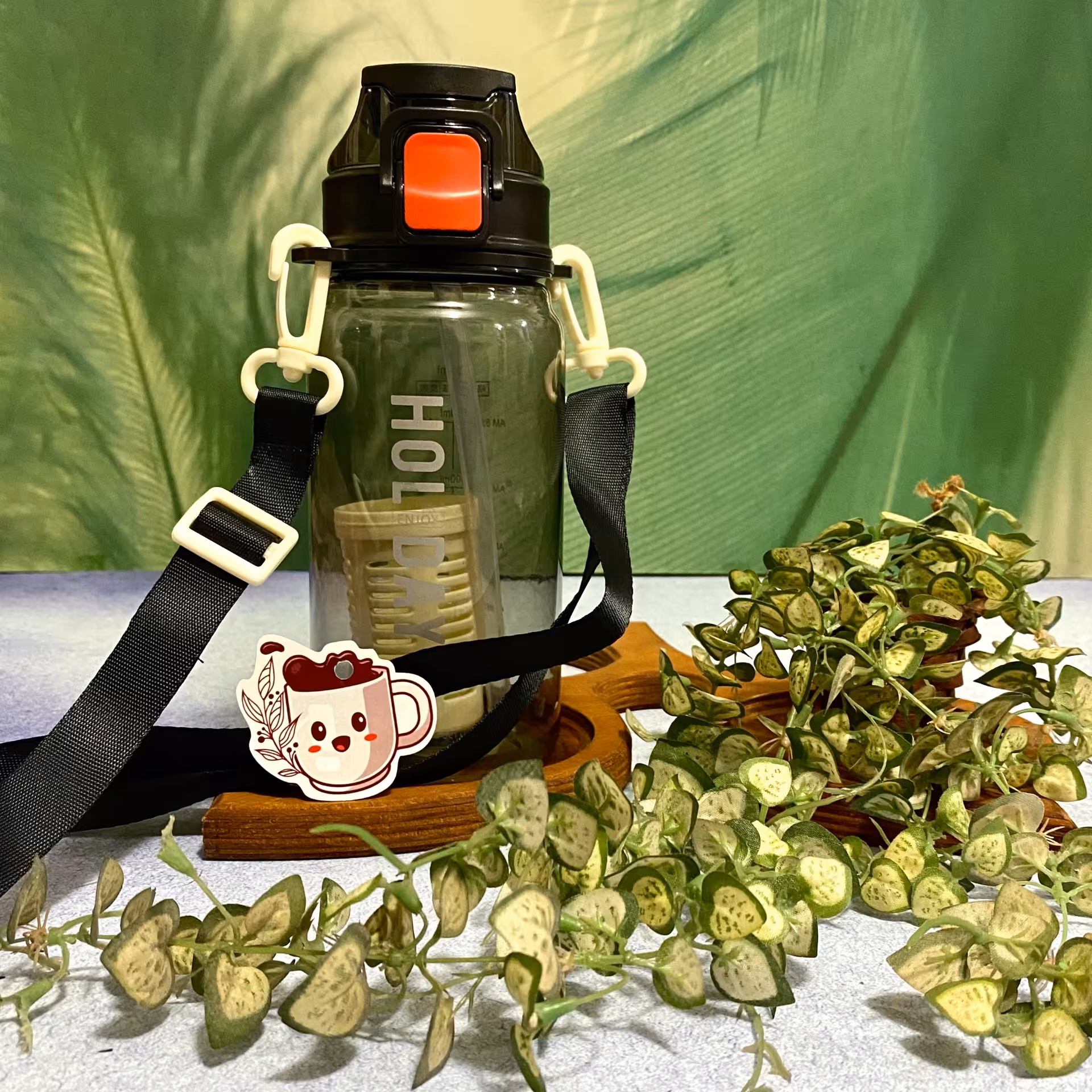 قمقمه مدل صافی دار گنجایش 0.7 لیتر رنگ مشکی