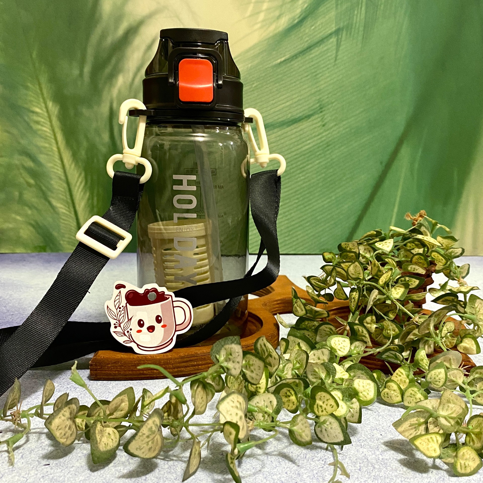 قمقمه مدل صافی دار گنجایش 0.7 لیتر رنگ مشکی