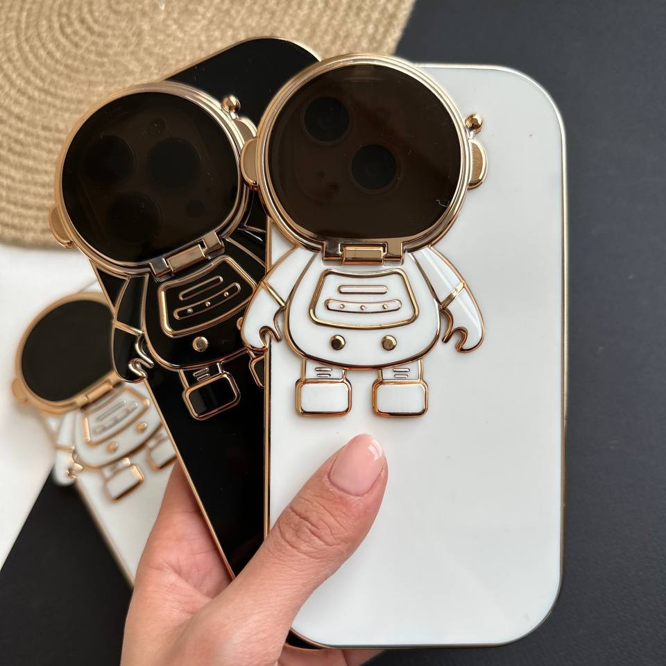 قاب گوشی فضا نورد دوربین استند شو