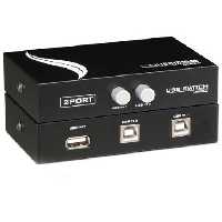 دیتا سویچ پرینتری 2 پورت USB دستی کد 855