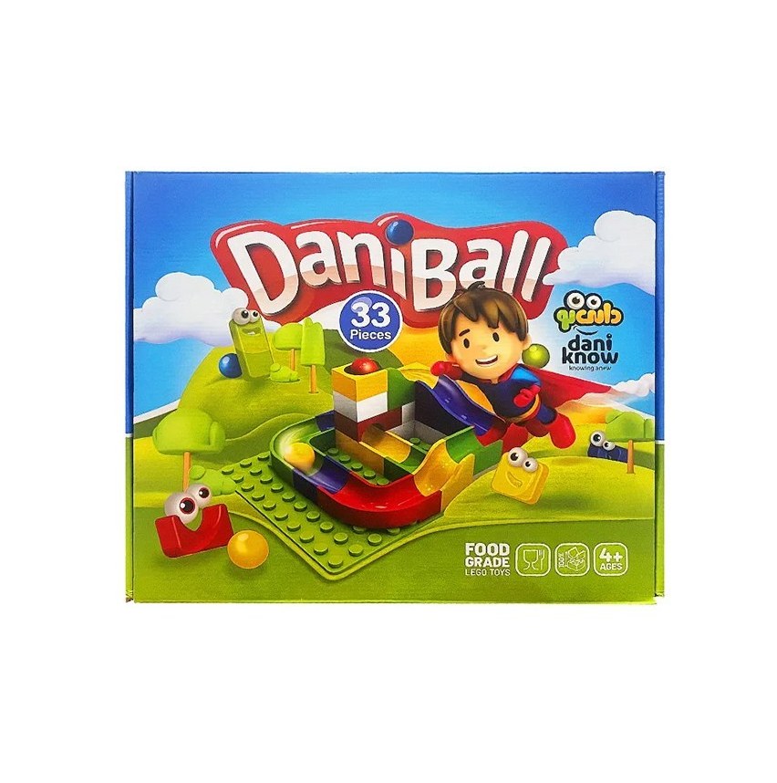 بازی ساختنی دانی بال (33 قطعه)