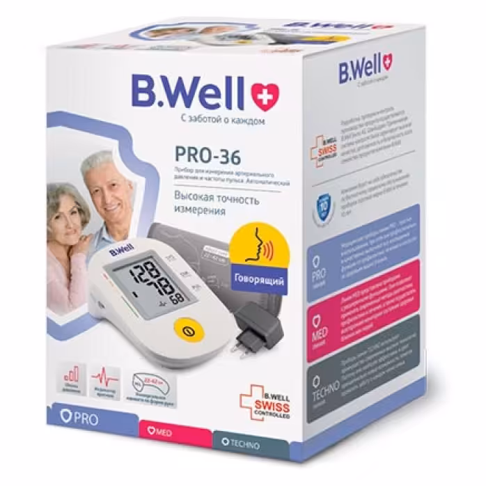 فشار سنج بازویی دیجیتال  B.well مدل pro36
