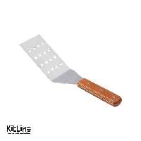 کاردک خم پانچ دسته چوبی نمره 8