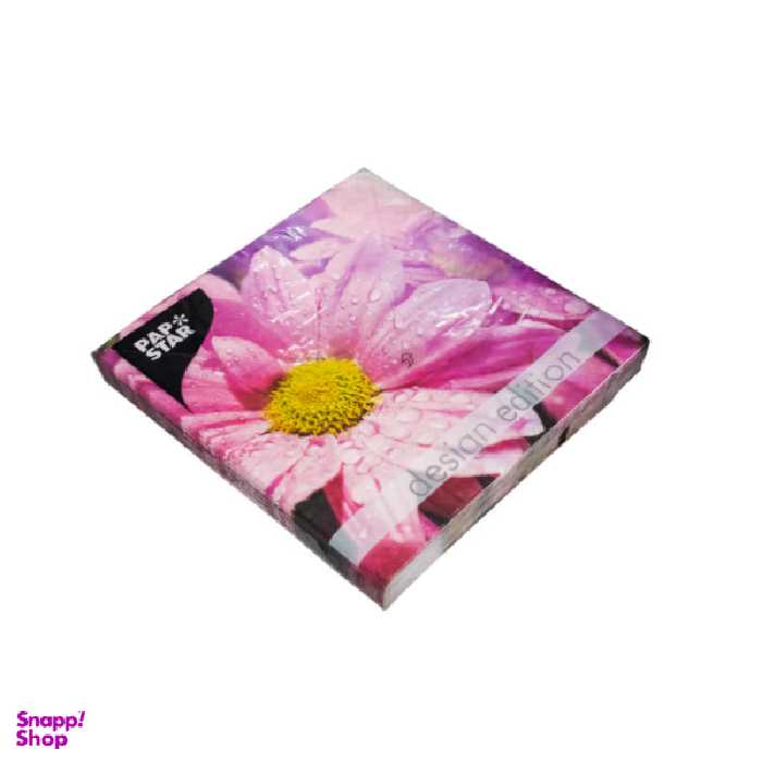 دستمال سفره پپ ستار مدل DEdition کد 82866بسته 20 عددی