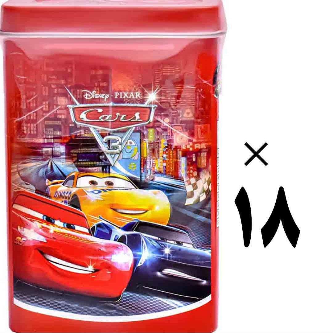 آدامس قوطی فلزی طرح کار 18 عددی Spohgebob