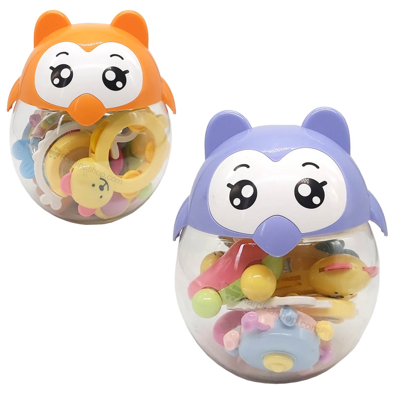 پک جغجغه نوزاد طرح جغد