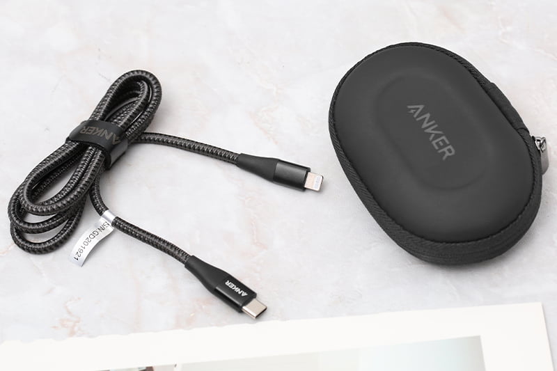 کابل شارژ انکر PowerLine +II تایپ سی به لایتنینگ مدل A8652