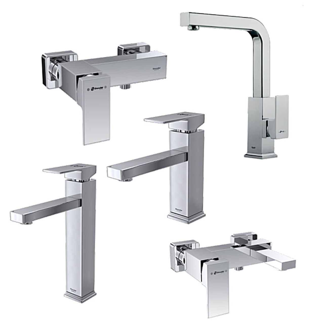 ست شیرالات شودر مدل اروپا