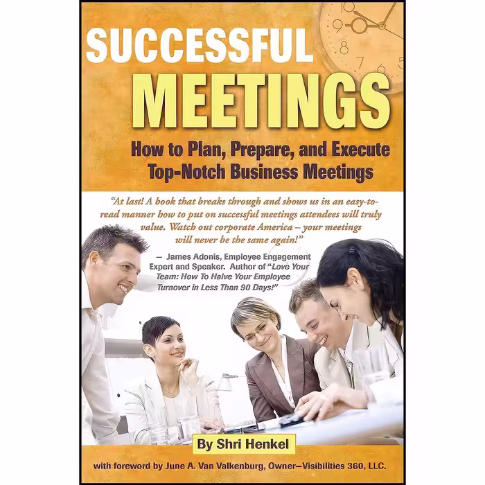 کتاب زبان اصلی Successful Meetings اثر Shri L Henkel
