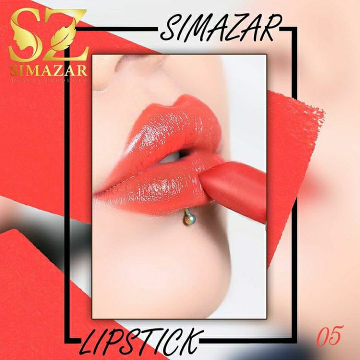 رژلب گیاهی رنگ شماره 5