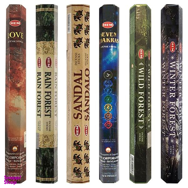 عود هم مدل ترکیبی کد Mix47 مجموعه 6 عددی