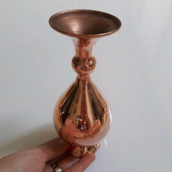 گلدان کوچک ساده مسی نانو