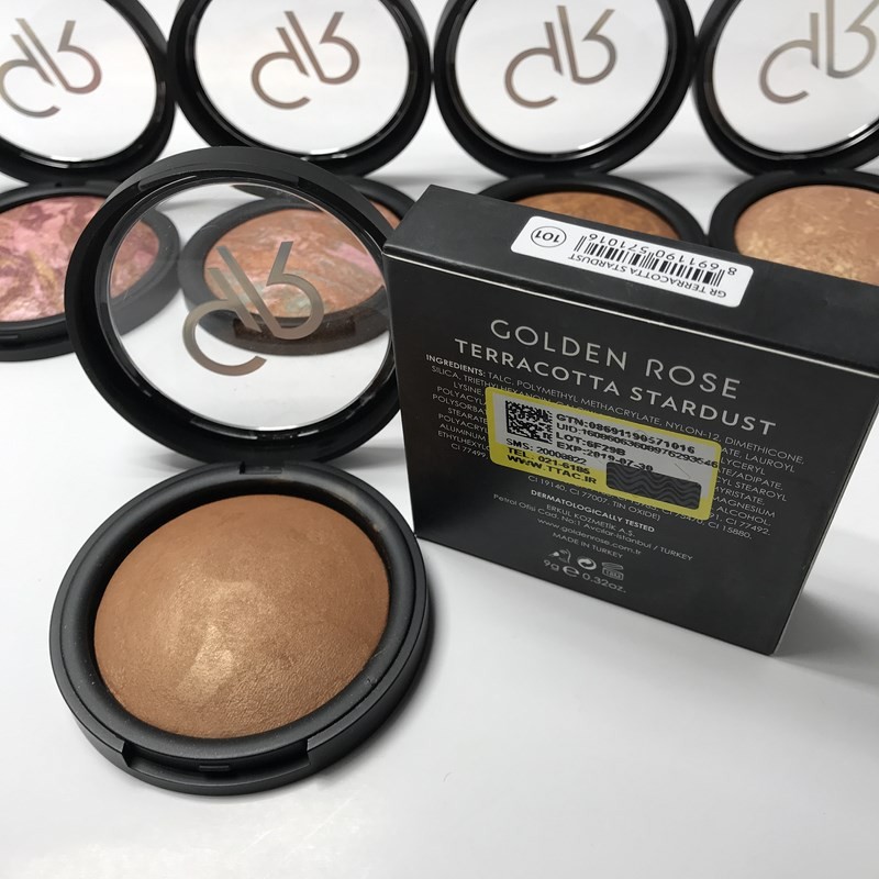 رژگونه تراکوتا استارداست گلدن رز GOLDEN ROSE - 101