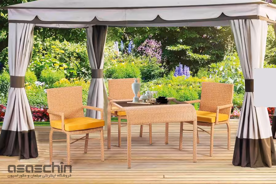 میز و صندلی باغی تورین