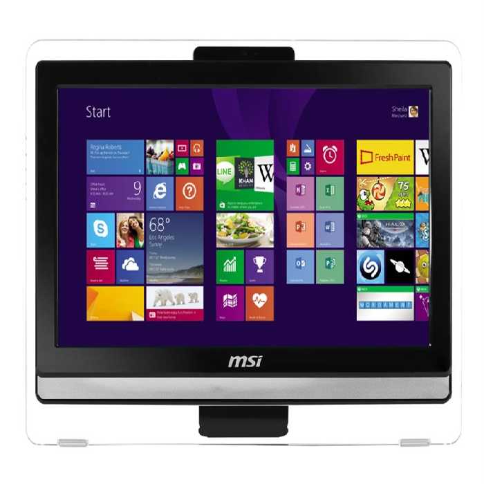 کامپیوتر بدون کیس ام اس آی مدل 202 با پردازنده سلرون و بدون صفحه نمایش لمسی