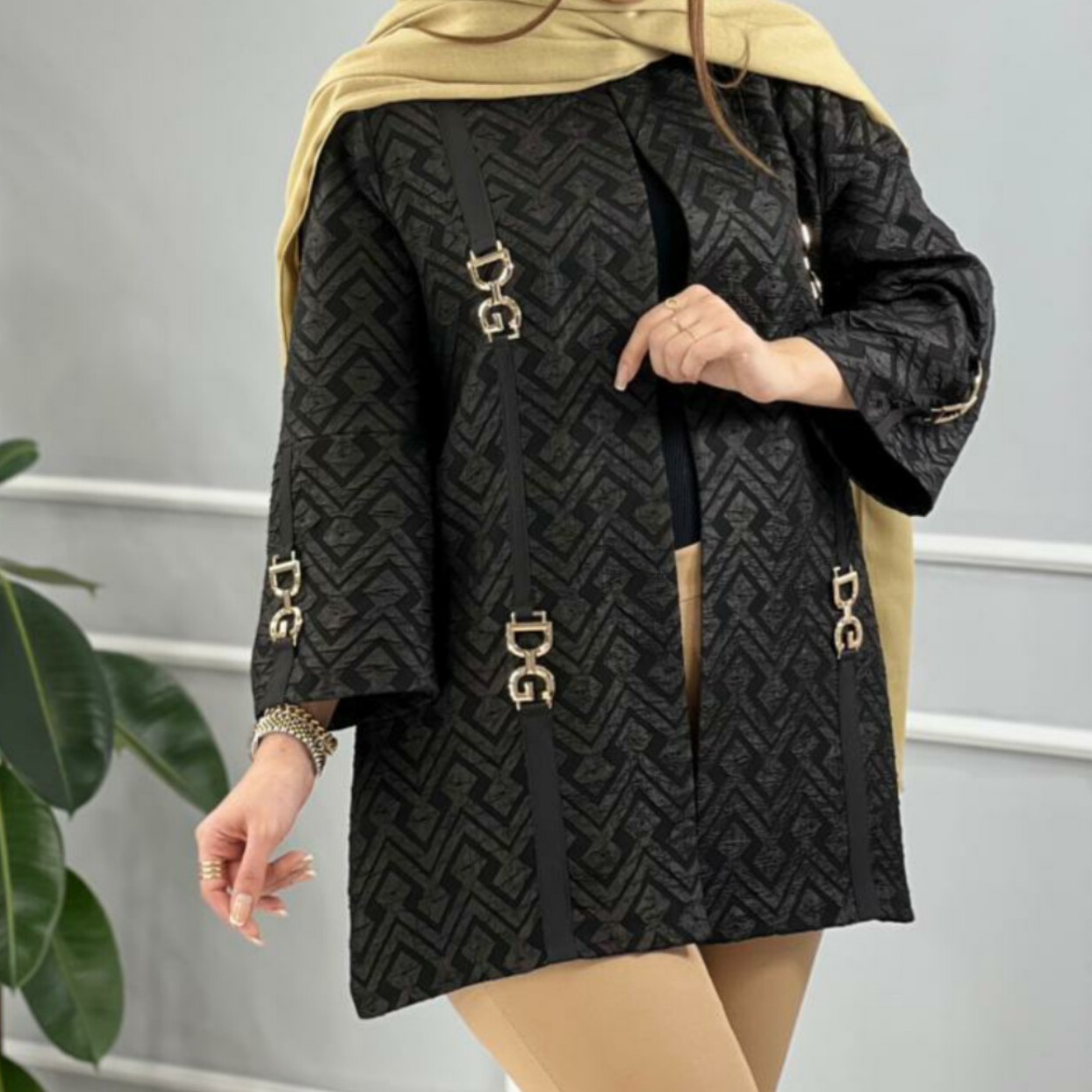 کتی ژاکارد DG کد volga هز کالکشن محرم 2085 با ارسال رایگان