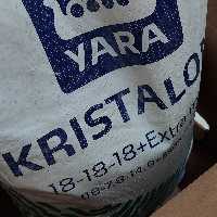 کود کریستالون یارا 18-18-18 وزن یک کیلوگرم (پس کرایه)