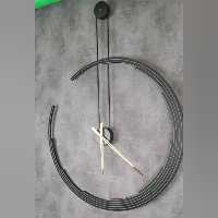 ساعت مدرن فلزی 132 دیواری در سایزهای 40 تا 120 (پس کرایه)