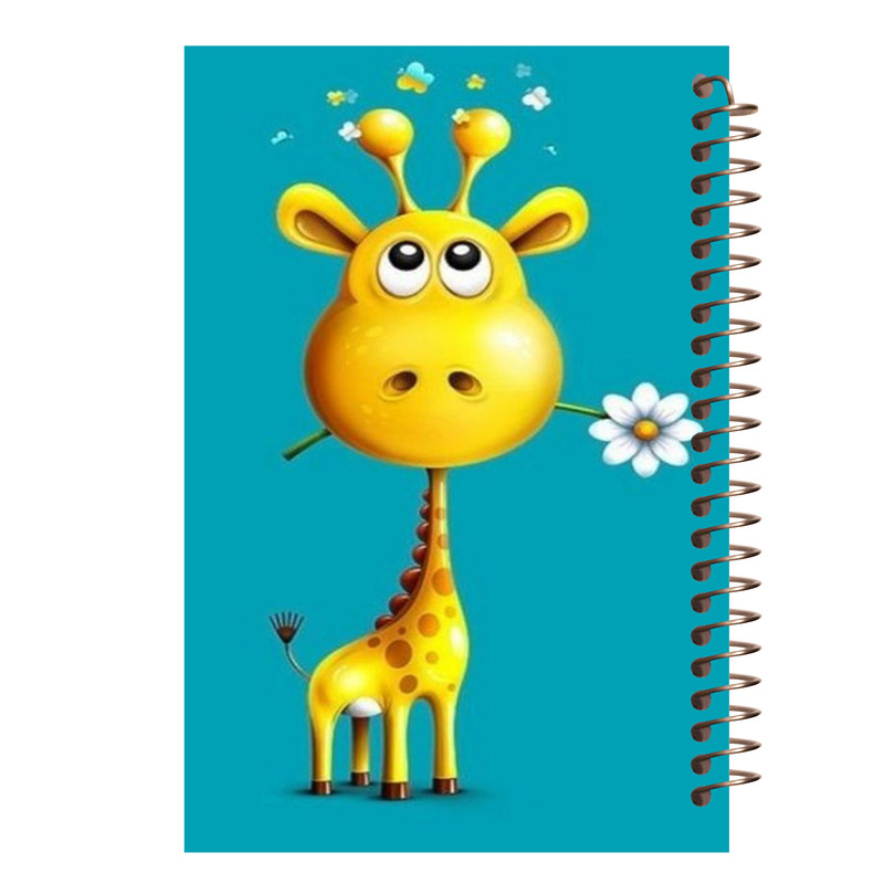 دفتر یادداشت آف تاب شهر طرح زرافه کد 4164