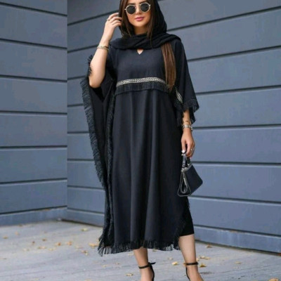 پانچو زنانه ابروبادی درجه یک مدل قواره دارمحرمی