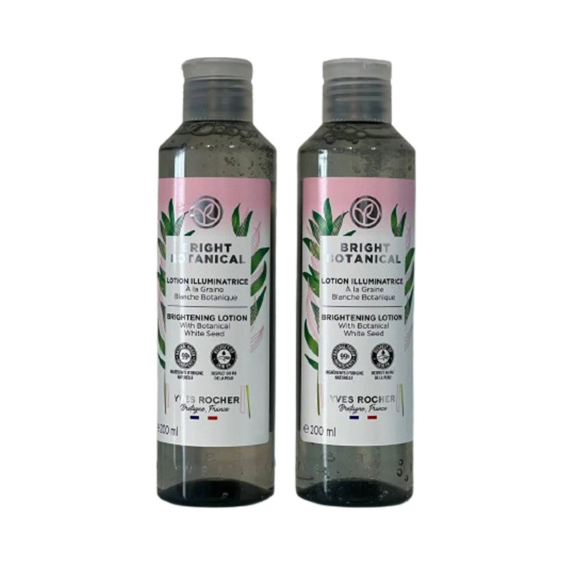 لوسیون روشن کننده صورت ایوروشه BRIGHT BOTANICAL حجم 200 میل | فروشگاه ارس ترک