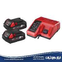 کیت باتری و شارژر میلواکی Milwaukee مدل M18NRG-202