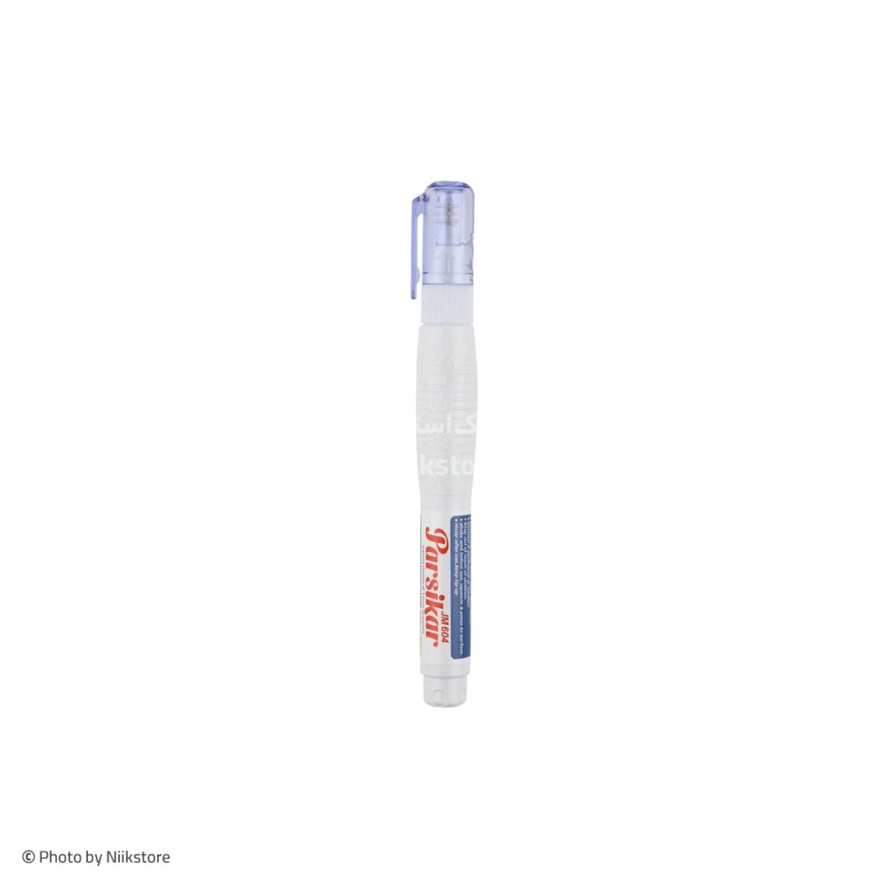 لاک غلط‌گیر قلمی 12 میلی‌لیتر پارسیکار کد 604