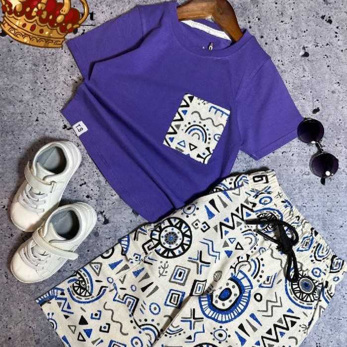 ست اسپرت  خواهر و برادری جنس نخ پنبه لنین درجه یک سایزبندی 45 تا 60 