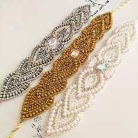 ست زیبای کمربند و سنجاق سینه های زیبا (پس کرایه)