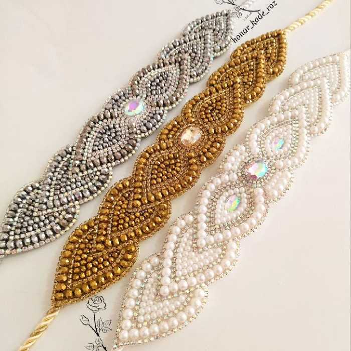 ست زیبای کمربند و سنجاق سینه های زیبا (پس کرایه)