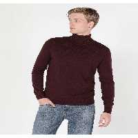 پلیور بنفش مردانه Slim Fit Purple مردانه&#039;s Kazakh Colin’s
