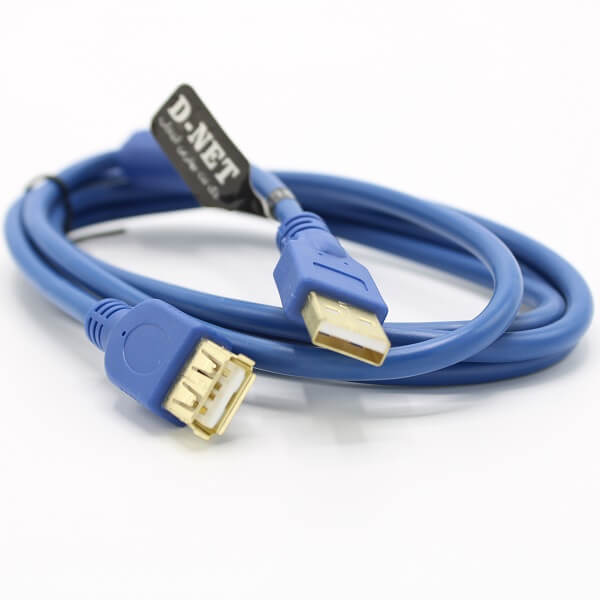 کابل افزایش طول USB دی نت ( HI-SPEED ) 1.5 متری