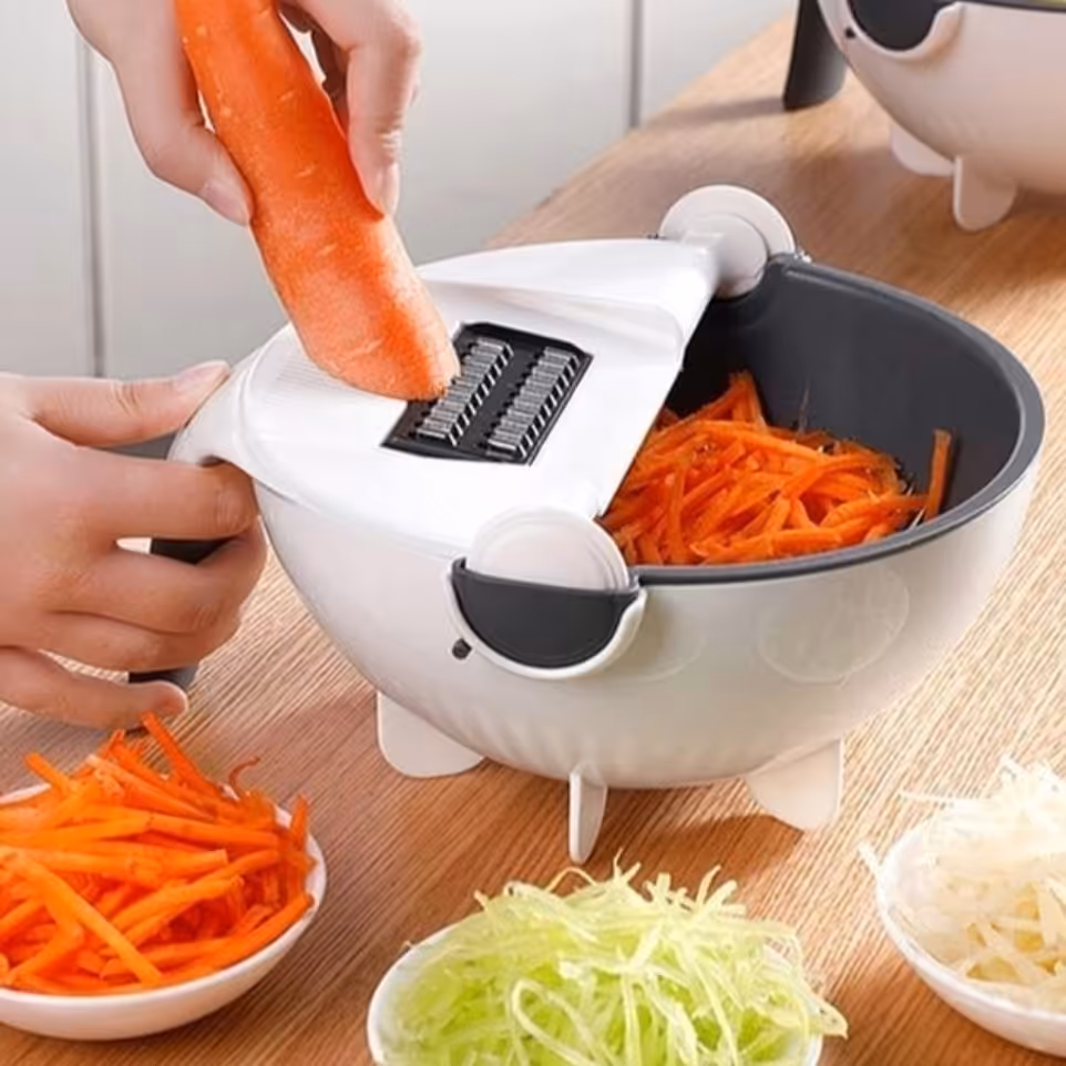 سالادساز چندکاره آبکش دار