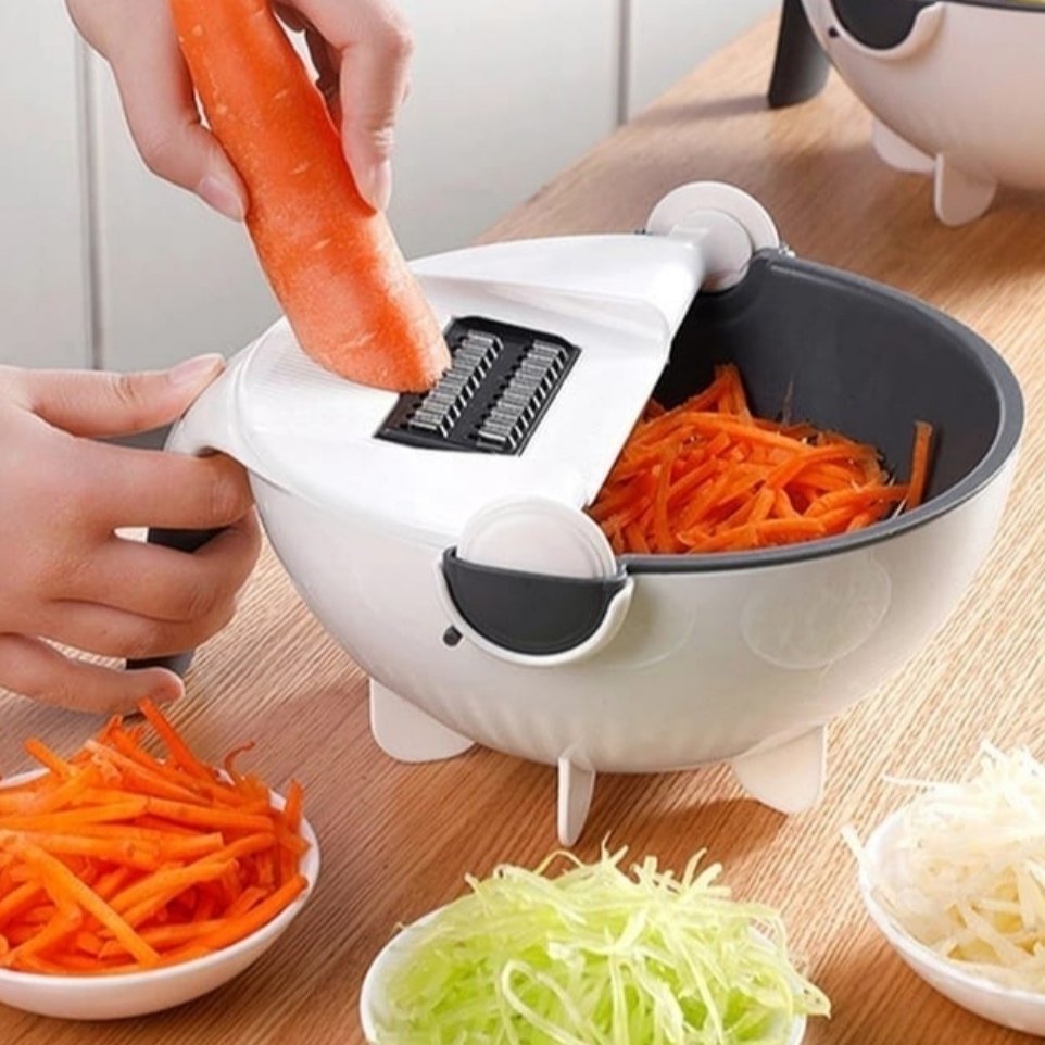 سالادساز چندکاره آبکش دار