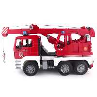 جرثقيل آتش نشانی mit light &amp; sound module bruder 02770