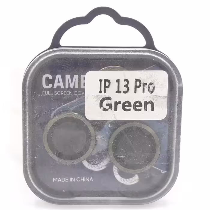 محافظ لنز دوربین فلزی رینگی آیفون 13 پرو رنگ سبز