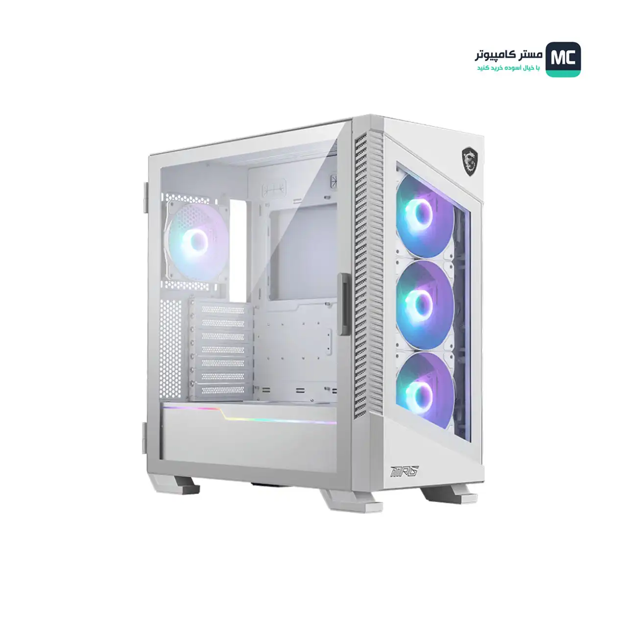 قیمت و خرید کیس گیمینگ ام اس آی MPG VELOX 100R White