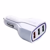 شارژر فندکی سه پورت X-hanz مدل HD-CA30