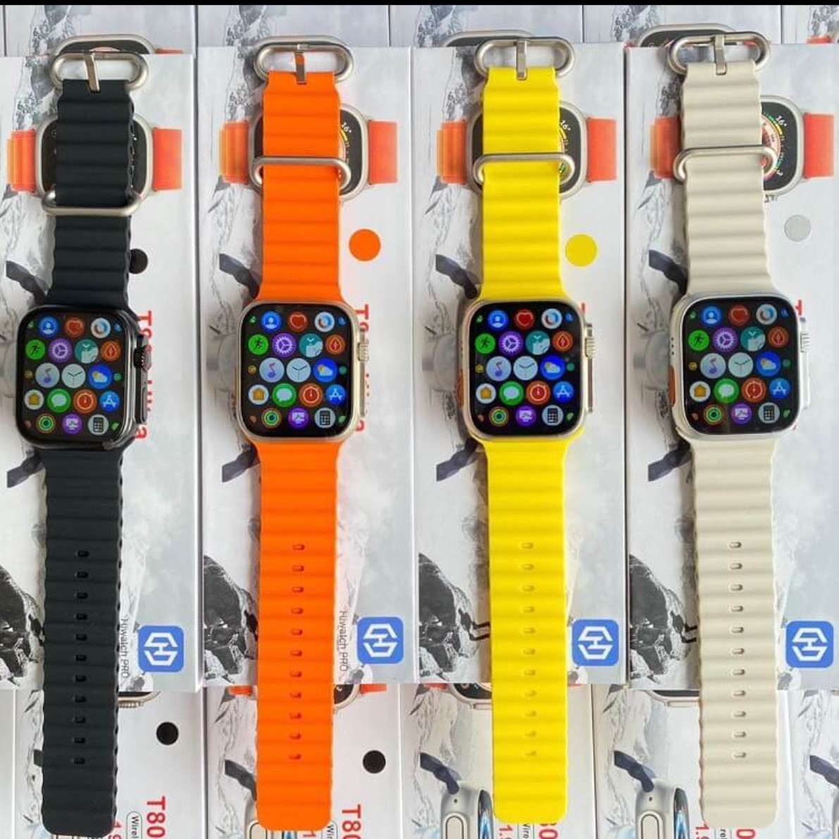 ساعت هوشمند اپل واچ سری 8 فول کپی با کیفیت تمام صفحه لمسی شارژر وایرلس 