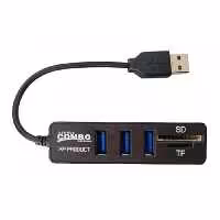 قیمت و خرید هاب USB پنج پورت ایکس پی پروداکت مدل XP-HC834G | یاس ارتباط